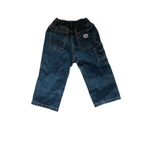 Carhartt Infant/Toddler Washed Denim Dungaree jeans 18 months